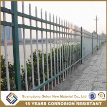 The High Quality Wrought Iron Garden Metal Fencing/Galvanized Wrought Iron Fence Panels